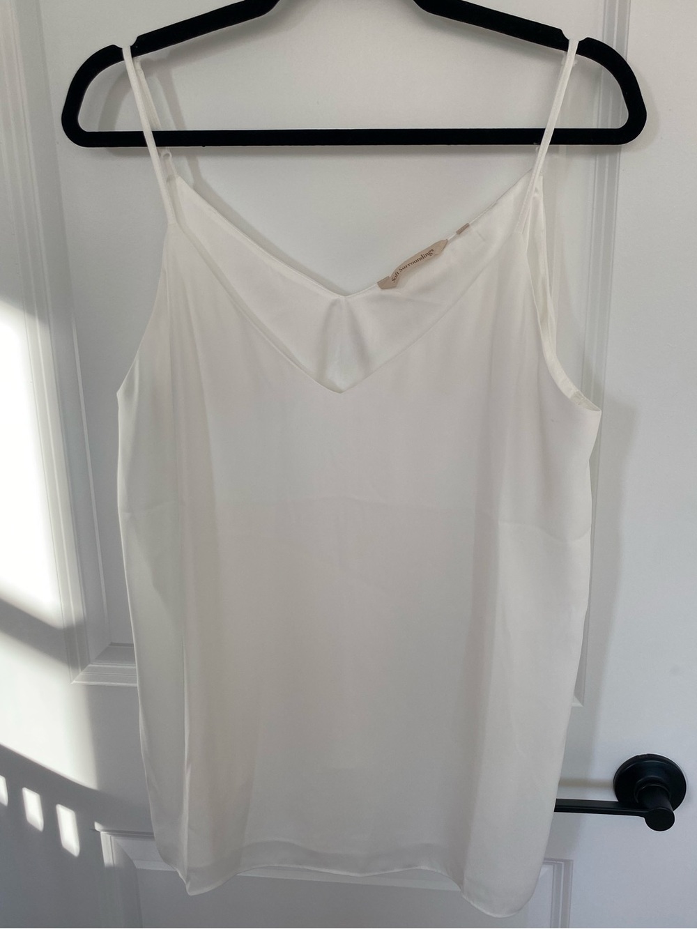 Soft Surroundings White V-Neck Camisole